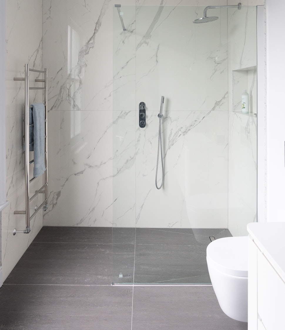Bagno con doccia